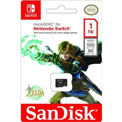 Sandisk 1TB 100MB-s MicroSDXC (Switch)