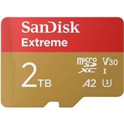 Sandisk 2TB A2 Extreme 240MB-s MicroSDXC