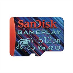 SanDisk 512GB GamePlay 190MB-s MicroSD