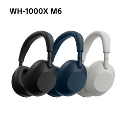 Sony WH-1000X M6 Wireless NC Headphone Black