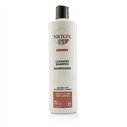Nioxin Derma Purifying System 4 Cleanser Shampoo (Colored Hair, Progressed Thinning, Color Safe) 500