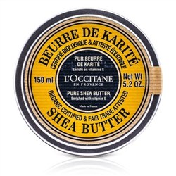 L'Occitane Organic Pure Shea Butter (Exp. Date. 12-2022) 150ml-5.2oz