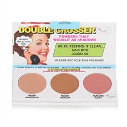 TheBalm Double Crosser (Highlighter, Bronzer & Blush) 8.5g-0.29oz