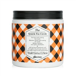 Davines The Quick Fix Circle Fast Lane Mutli tasking Hair Mask (Salon Size) 750ml-26.43oz