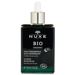 Nuxe Bio Organic Ultimate Night Recovery Oil With Rice Oil Extract 30ml-1oz