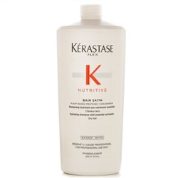 Kerastase Nutritive Bain Satin Hydrating Shampoo With Essential Nutriments (Dry Hair) 1000ml-34oz