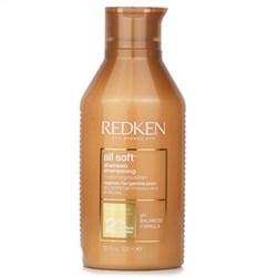 Redken All Soft Shampoo (For Dry Brittle Hair) 300ml-10.01oz