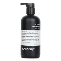 Anthony Logistics For Men No Sweat Body Defense 473ml-16oz