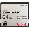 Sandisk Extreme Pro 64GB CFast 2.0 525mb/sec